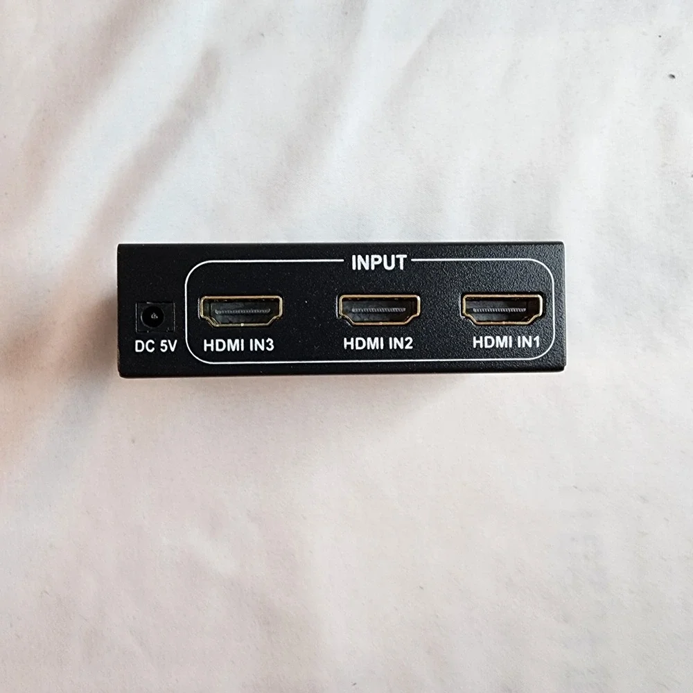 J-Tech Digital JTD3DSP0301 3-Port High Speed HDMI Switch w Remote